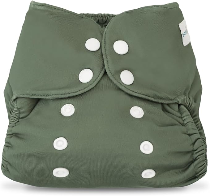 babygoal Baby Cloth Cover for Prefolds,Flats or Fitted Diapers– Adjustable, Reusable, Waterproof Swim Diaper Cover