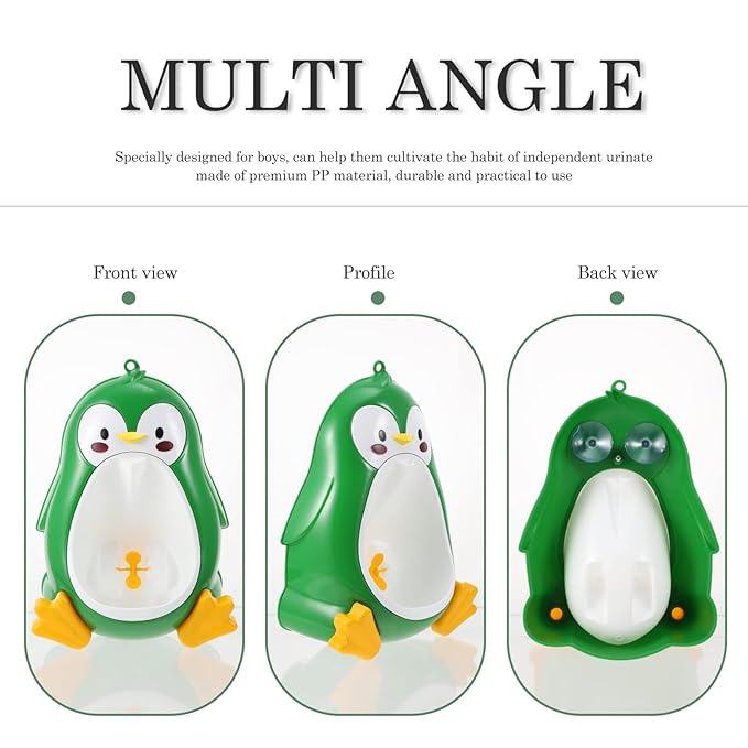 Healifty Portable Toilet Stand Up Potty Training Boys Training Urinal Urinal Toddler Pee Trainer Urinal: Cute Animal Toilet Training Urinal Potty Training Toilet