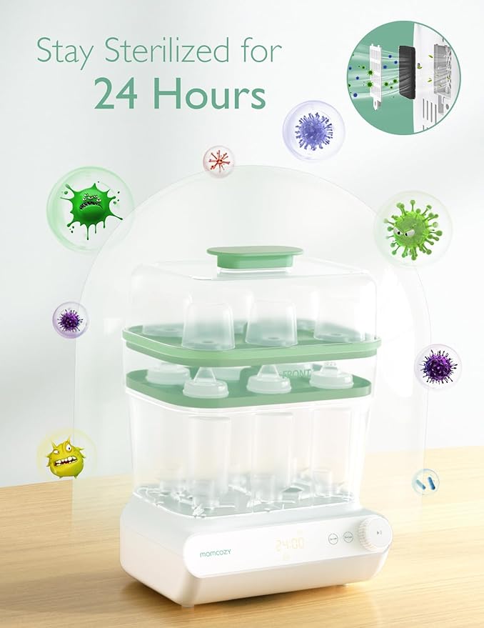 Momcozy Nutri Bottle Warmer & Momcozy Bottle Sterilizer and Dryer