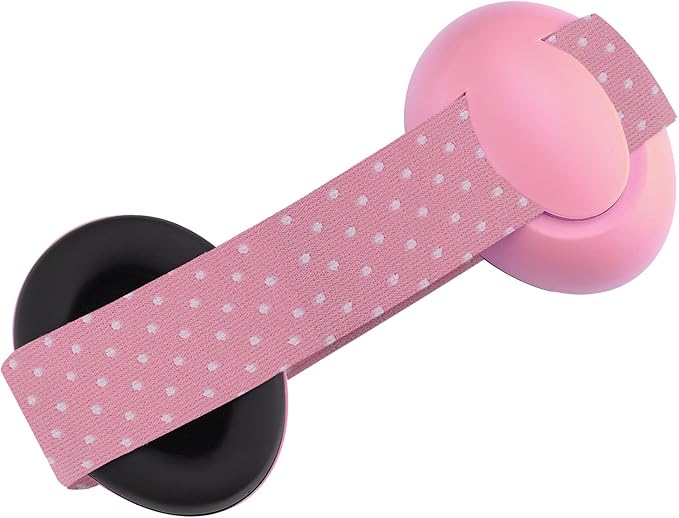 Holiberty Infant Ear Muffs Baby Noise Canceling Headphones 0-18 Months Hearing Protection Earmuffs for Travel,Sleep
