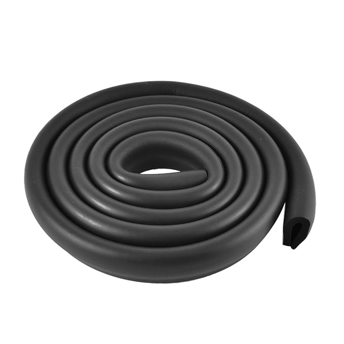uxcell® Table Corner Softener Safety Protection Cushion Guard 2M Long Black