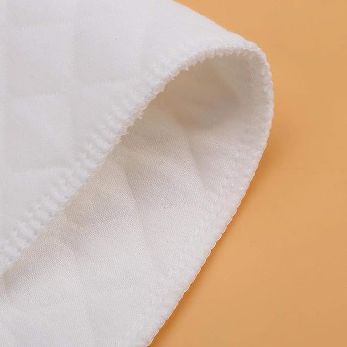Sonew 10pcs Soft&Breathable Baby Diapers Toddler Cotton Nappy Insert Liners Reusable Cotton Cloth Diaper 12.5 * 4.7in Common Size(6 Layers)