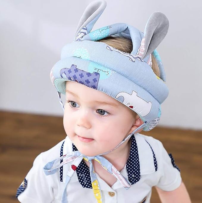 Infant Baby Head Helmet Safety Helmet Head Cushion Bumper Bonnet Protection Hat for Toddler Kids Children Walking Running Crawling