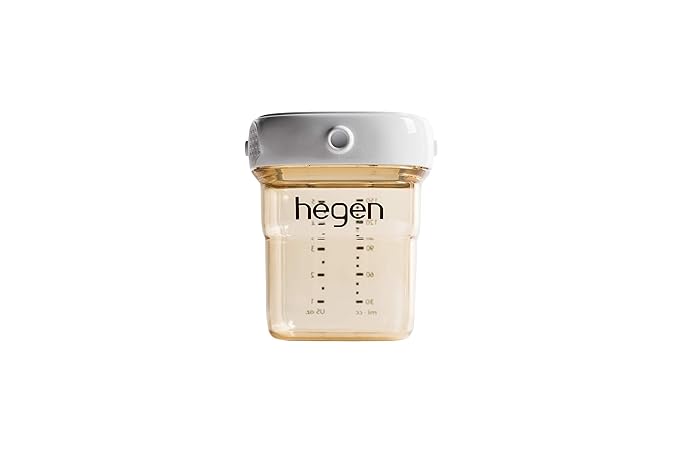 Hegen Easy to Clean Reuseable Breast Milk Storage, 5oz Breast Milk Storage