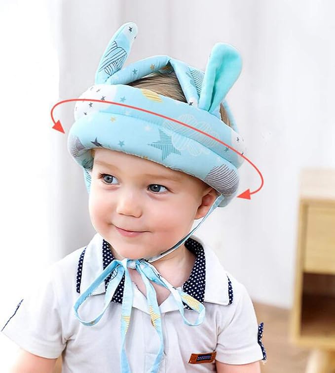 Infant Baby Head Helmet Safety Helmet Head Cushion Bumper Bonnet Protection Hat for Toddler Kids Children Walking Running Crawling