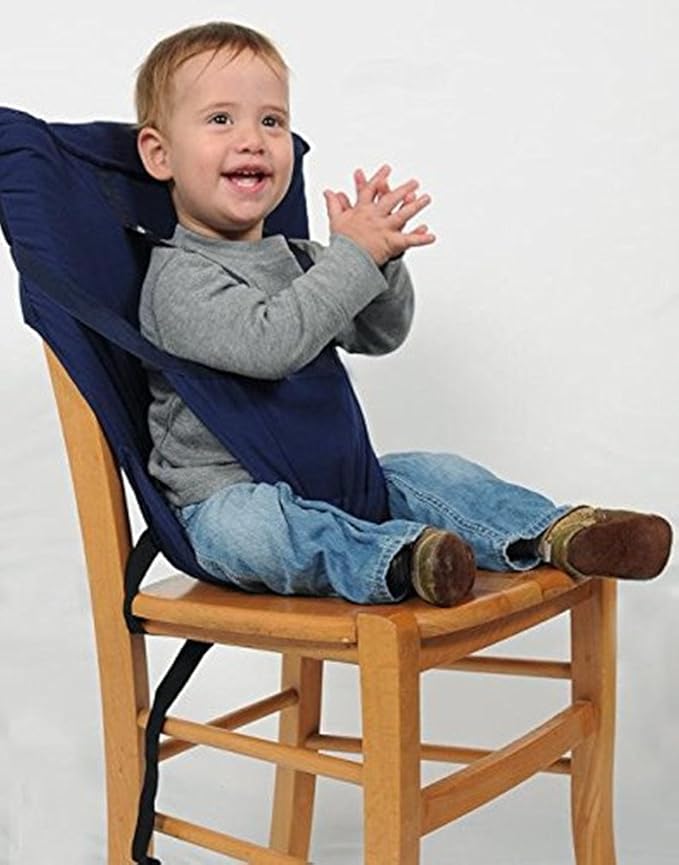Monvecle Baby Portable Travel Chair Booster Safety Seat Cover Infant Harness Washable Sack Red