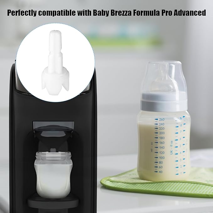 2pcs Replacement Parts Compatible with Baby Brezza FRP0046 Formula Pro Advanced Shaft, Axle Stem Accessories for Baby Brezza Formula Maker