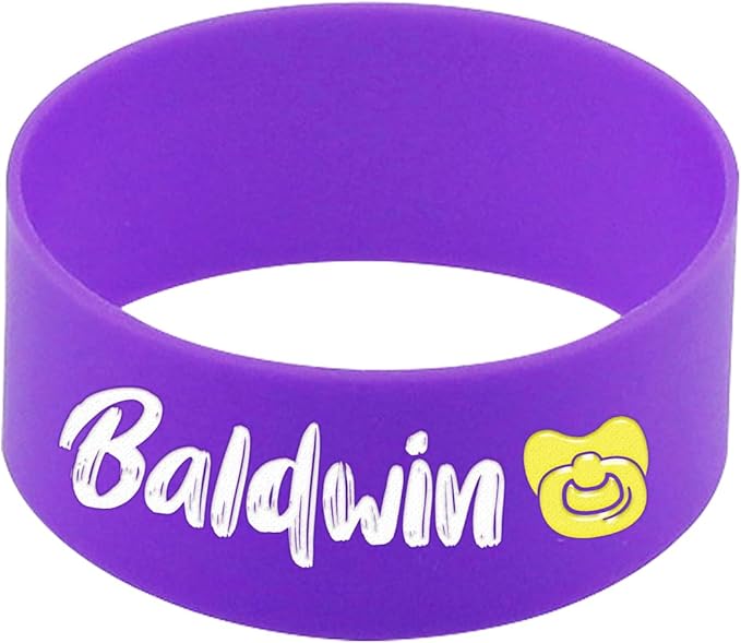Personalized Water Bottle Name Bands, Waterproof Bottle Labels, Silicone Bottle Tag Washable Sippy Cup Strap Daycare Labels for Boys Girls