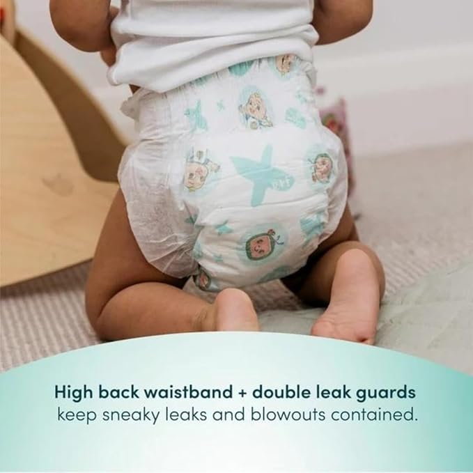New Rascal & Friends 961920 Premium Diapers, Size 2, 96, White