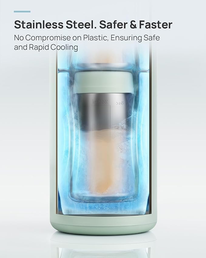 Papablic Innovative 360° CapsuleChill Breastmilk Cooler for 36H Safe Storage