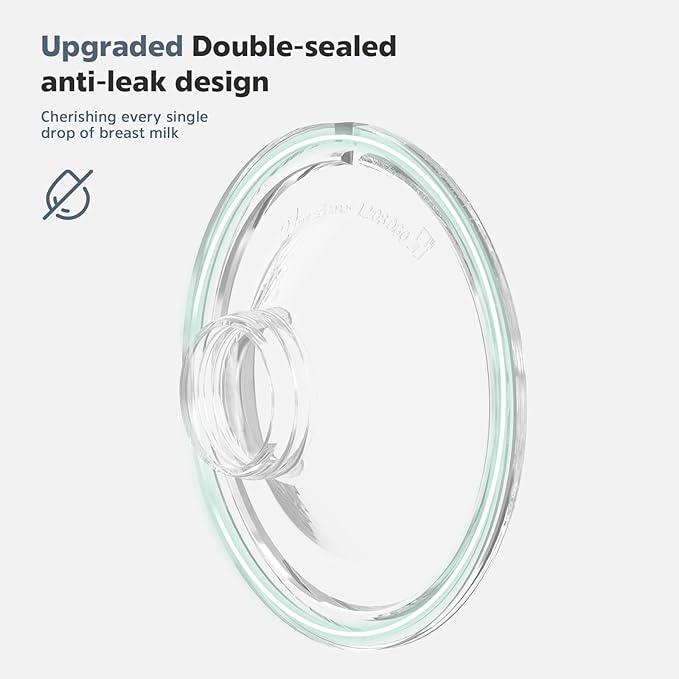 Wearable Breast Pumps (Model S21), Lightweight Rechargeable Electric Breast Pump with 3 Modes & 12 Suction Levels, Portable Breastfeeding Device with Carrying Case