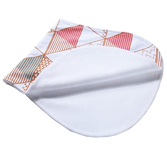 Baby Burp Cloths Baby Burp Set Curved Absorbent and Soft Valuable 4 Pack