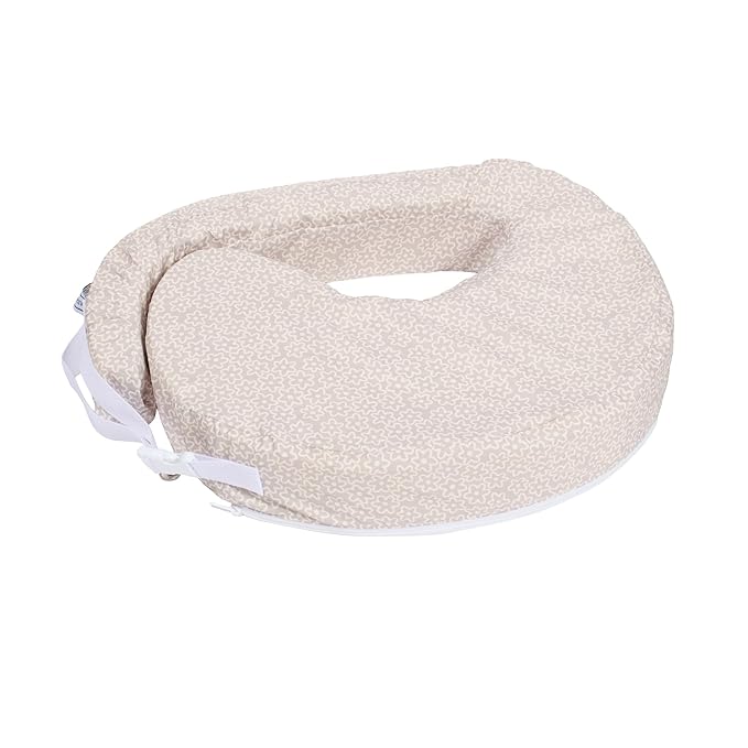 My Brest Friend Basic Nursing Pillow Cover - Slipcovers for Baby - Adjustable Fit, Easy Care, Durable - Basic Nursing Pillow Not Included, Basic Flowery Plain