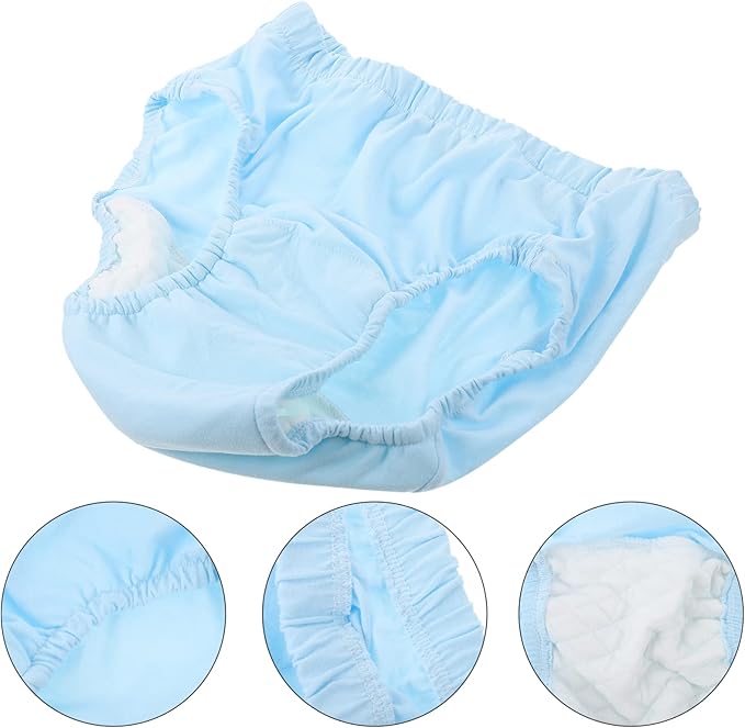 Elderly - On- Reusable Incontinence Pants Cloth Diapers Incontinence Diapers Comfortable Urinary Nappy Women's Hedging Disposable Cloth Cotton