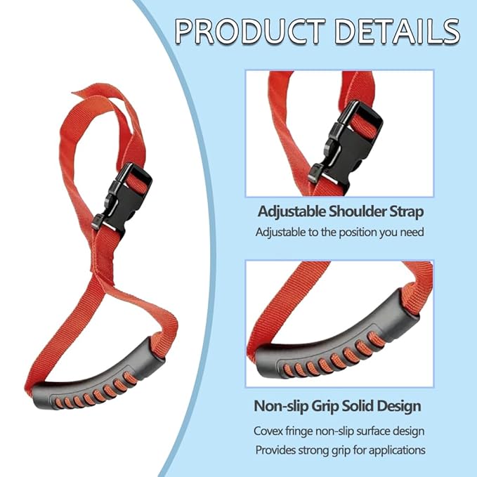 Baby Stroller Safety Wrist Strap - Anti-Lost Adjustable Wrist Leash for Pushchairs, Wagons, Shopping Carts, and Travel