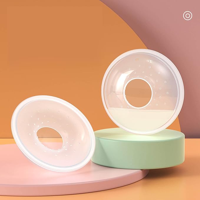 Silicone Breast Shells Milk Collector for Nursing Mom Breastfeeding Mom Nipple Protector Reusable Breast Milk Saver 2Pcs