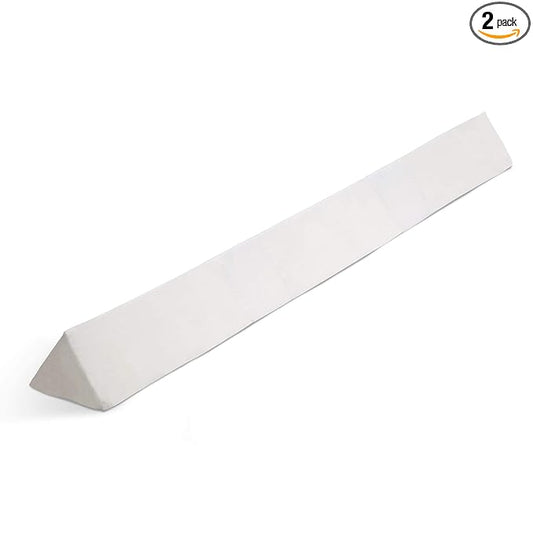 Delta Children Extra Long Foam Bedrail Bumper - Guardrail for Toddlers & Kids with Water-Resistant, Non-Slip & Machine Washable Cover - 1pk, White