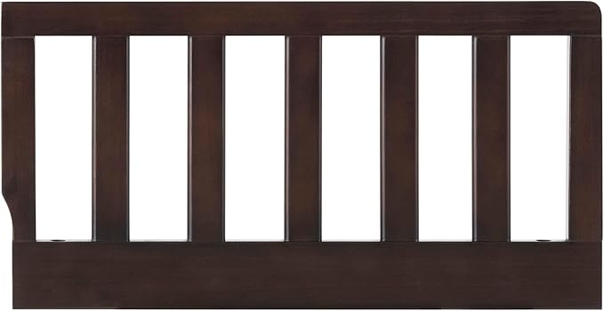 Oxford Baby Harper Crib to Toddler Bed Guard Rail Conversion Kit, Espresso Brown, GreenGuard Gold Certified