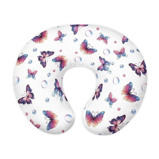Sunflower Pillow Cover Girls Baby, Breastfeeding Pillow Cover for Baby, Snug Fits Newborn Nursing Pillow Case, Super Soft Breathable