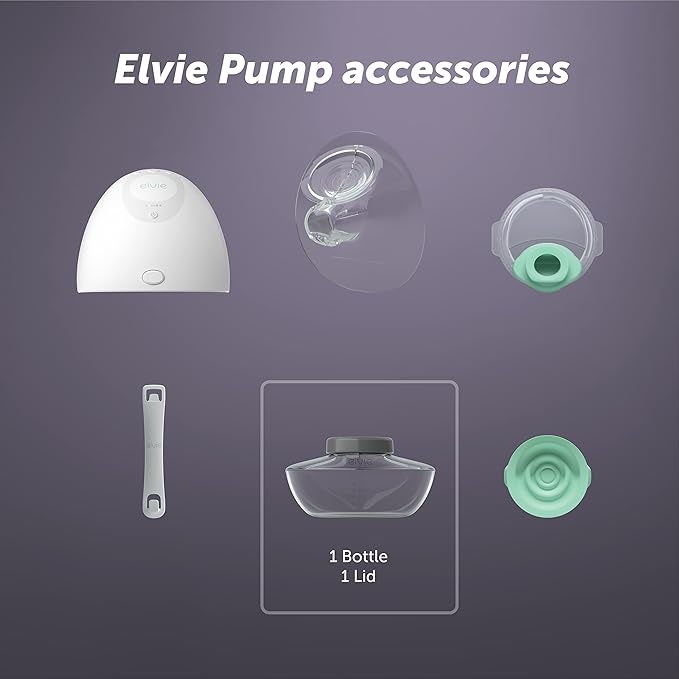 Elvie Pump - Breastmilk Storage Bottles - BPA Free - Breast Feeding Essentials - 3 Pack