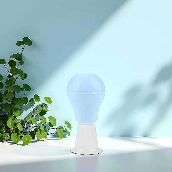 Blue Silicone Nipple Corrector for Women,Breastfeeding Aid for Inverted/Flat Nipples,Postpartum Nursing Care, Gentle Suction Enhancer and Health Accessories