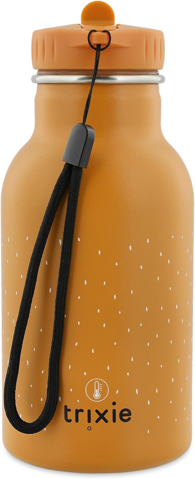 Trixie - Stainless Steel Water Bottle for Kids Fox 350ml