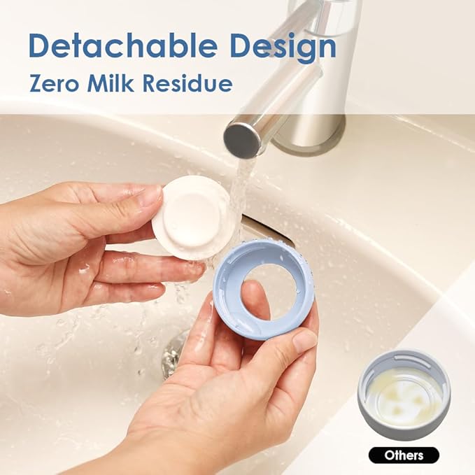 Maymom Wide Neck Breastmilk Collection n Storage Bottle 5.4 oz; Re-markable SureSeal Disc. Fits Spectra S2 Spectra S1 9 Plus.