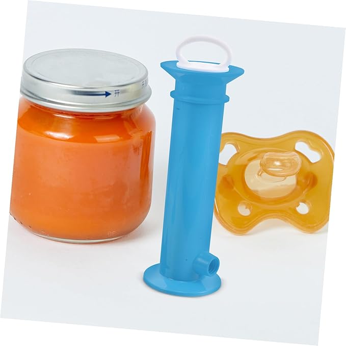 Yardwe 2Pcs Food Dispenser Refillable Food Pouches Filler for Fruit Puree Yogurt Safe Easy to Use Feeding Essential for Newborns