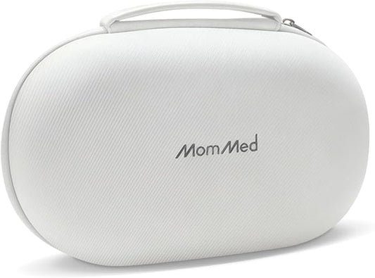 MOMMED Breast Pump Carrying Case, Hard Shell Protective Storage Bag Wearable Pumps & Cozy, Water-Resistant & Portable Breast Pump Case with Interior Strap