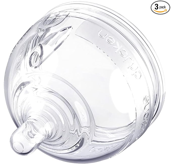 Breast-Mimic Anti-Colic & Air-Free Vent Nipples - Extra Flow (+6 Months / 4 Holes) / 3-Pack