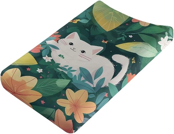 Changing Pad Covers for Boys Girls Carddle Sheet Set for Baby Boys Girls Breathable & Washable Cover
