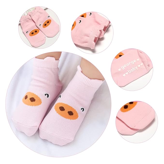 Adjustable Baby Helmet, Lightweight & Soft, with Knee Pads & Socks for Crawling & Walking. Forest, Pink