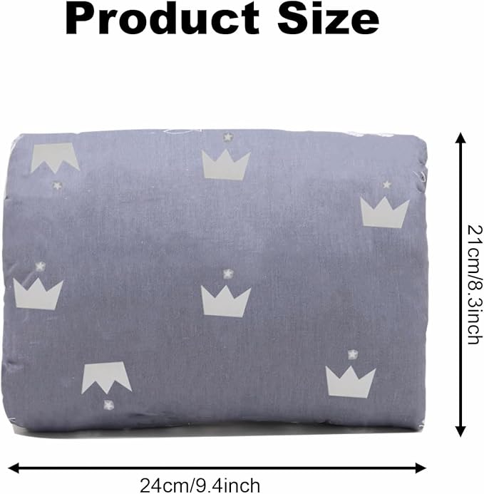 Cozy Cradle Pillow, Cozy Cradle Arm Pillow for Feeding Baby, Baby Nursing Pillow Head Support Pillow for Breastfeeding（Grey）