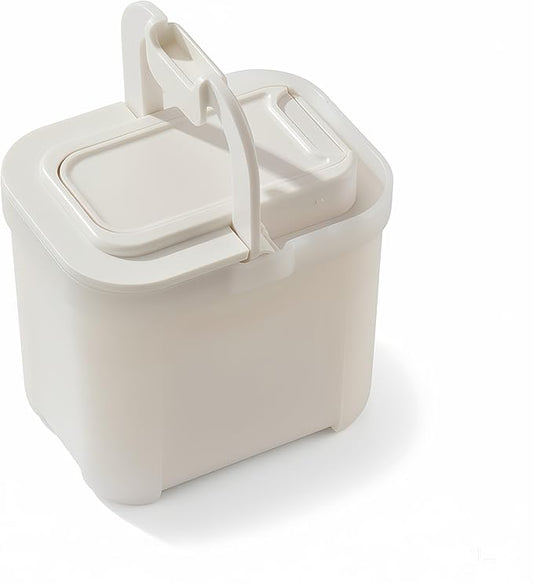 Shockproof Airtight Baby Formula Container with Scoop，Baby Formula Dispenser for Travel Outdoor Activities,BPA Free (White, 1000ml)