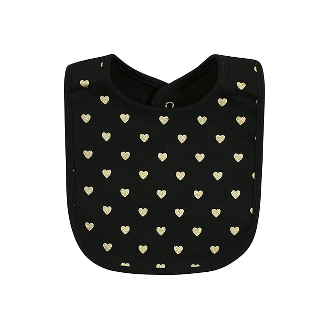 Hudson Baby Unisex Baby Cotton Bibs, Mamas Mini, One Size