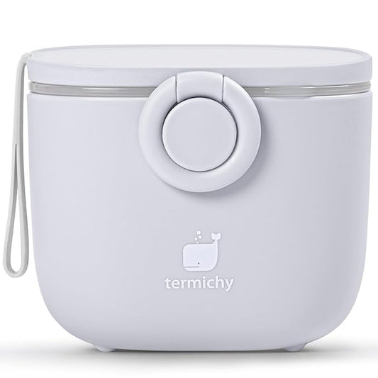 Termichy Baby Formula Dispenser, Portable Milk Powder Dispenser Container with Carry Handle and Scoop for Travel Outdoor Activities with Baby Infant, 8.8OZ, 0.55LB, 250g, 500ml