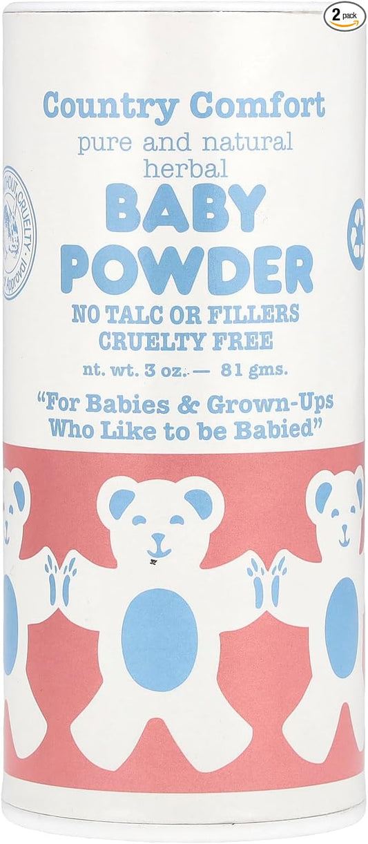 Country Comfort Baby Powder 3 oz. (a) (pack of 2)