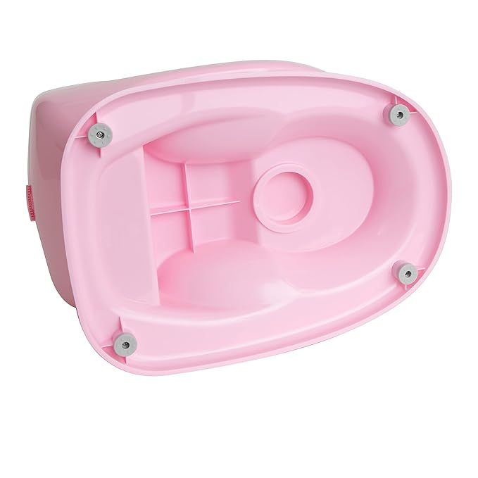 Nuby My Real Potty Training Toilet with Life-Like Flush Button and Sound - 18+ Months - Pink