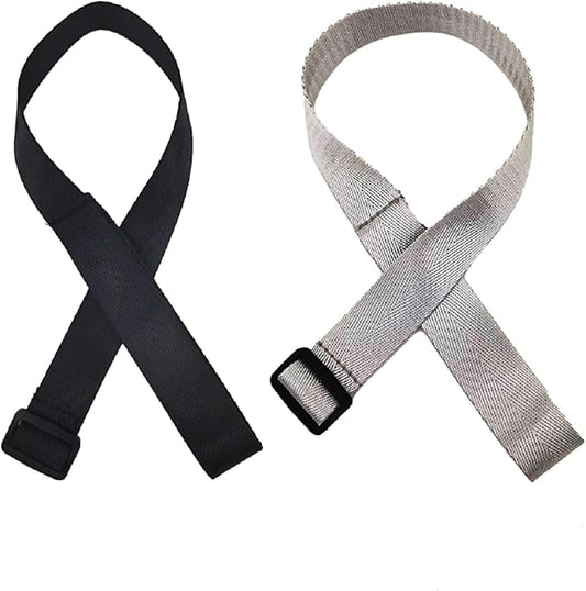 2 Pack Baby Stroller Safety Wrist Strap Adjustable Pram Wheelchair Hand Leash Black Retractable Dog Short Rope Belt for Hilly City Street Walking Leash, Strap, Hands Free, Extra Security Pet Stroller