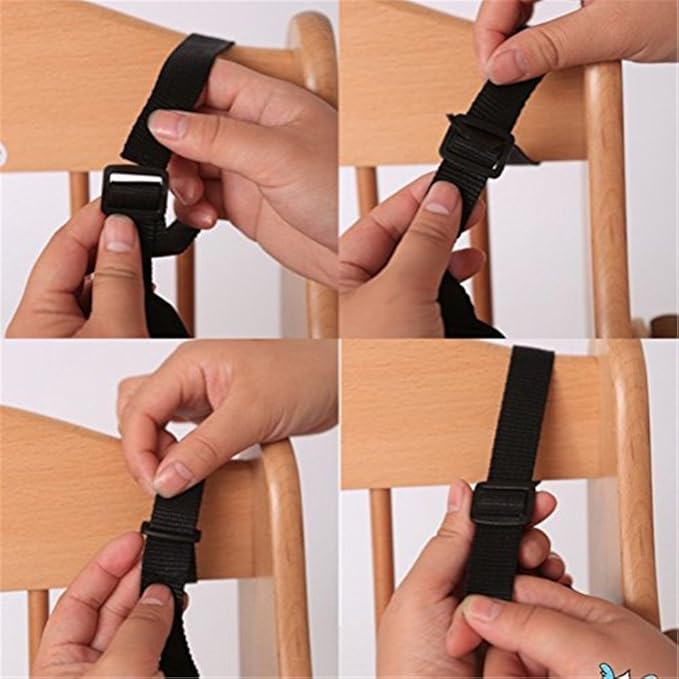 5 Point Harness Baby Safety Belt Universal High Chair Seat Belt for Wooden High Chair Pushchair