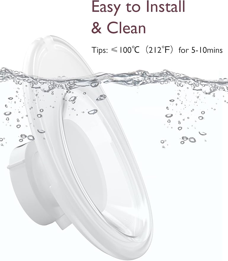 Momcozy M5 Double-Sealed Flange 27mm. Original M5 Breast Pump Replacement Accessories, 1PC (27mm)