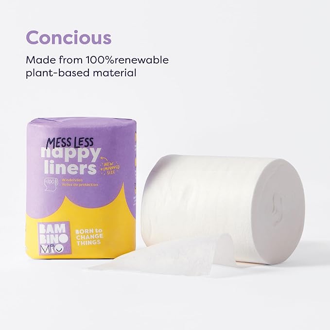 Bambino Mio, Cloth Diaper Liners, 5 Pack