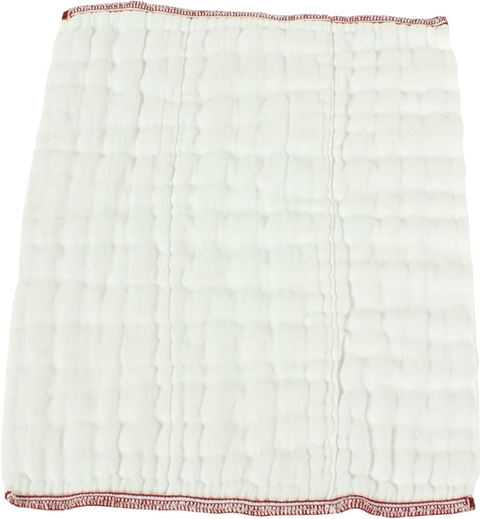 OsoCozy Prefold Cloth Diapers (1 Doz) - Soft, Absorbent, Durable - 100% Cotton
