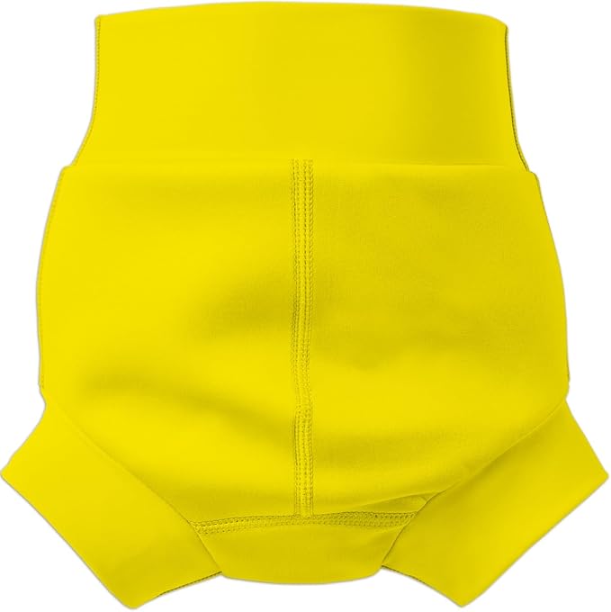 Splash About Happy Nappy Swim Diaper, Yellow, 0-3 Months