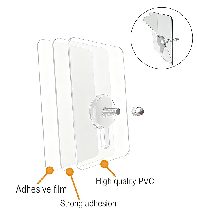 10 Pack, 12 inches Furniture Anchors Kit for Baby Proofing, Adhesive TV Safety Straps Use to Prevent Falling and Anti Tip, No Drill Dresser Or Cabinet to Wall Anchors (xicveiuz)