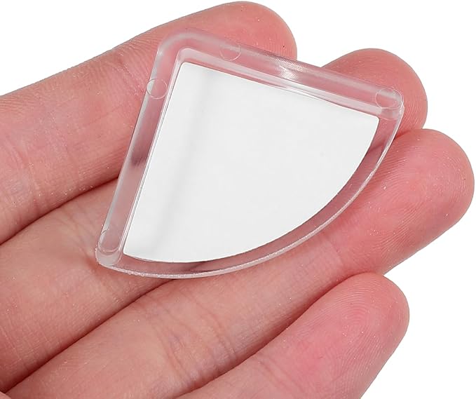TEHAUX Baby Corner Protector Soft Transparent Silicone Edge Guards 1.18 Inch Clear Table Corner Bumpers Child Proofing Safety for Furniture Edges