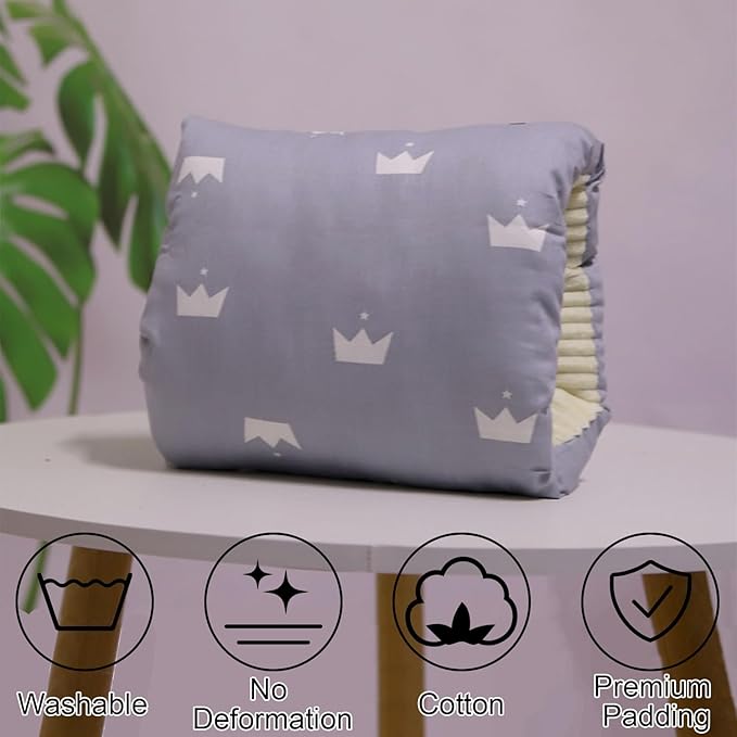Cozy Cradle Pillow, Cozy Cradle Arm Pillow for Feeding Baby, Baby Nursing Pillow Head Support Pillow for Breastfeeding（Grey）