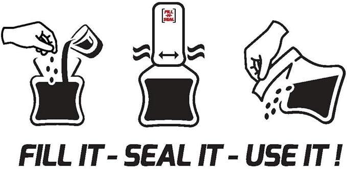(100) 3oz Liquid Heat Sealed Pouches by Fill-N-Seal, No Funnel Needed, TSA Carry-On Approved, 100% Flexible, and BPA Free!