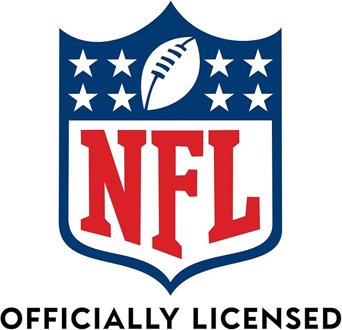 Baby Fanatic NFL Silicone Bib - Premium Quality, Educational, and Fun Activity for Kids and Families