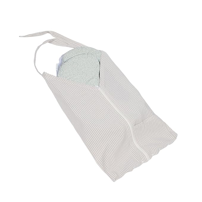My Brest Friend Linen Blend 2-in-1 Nursing Cover & Carry Bag for Breastfeeding Privacy, Convenient Cover that Converts to Carry Bag for Nursing Pillow